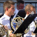 Адмиралтейский оркестр у часовни Спаса-на-Водах