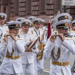 Парад ВМФ 2017. Сводный Военно-Морской оркестр