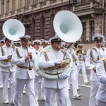 Парад ВМФ 2017. Сводный Военно-Морской оркестр