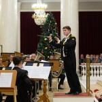 Адмиралтейский оркестр Ленинградской военно-морской базы под управлением Никиты Игнатова в Большом зале филармонии